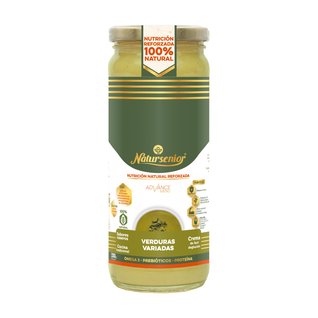 Crema de Verduras Varidas - 330g - 100% Natural